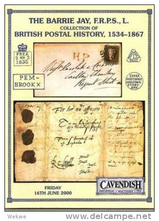 British Postal History Incl. Postage Due. Marks And Ship Letters 1534-1867 Etc. - Auktionskataloge