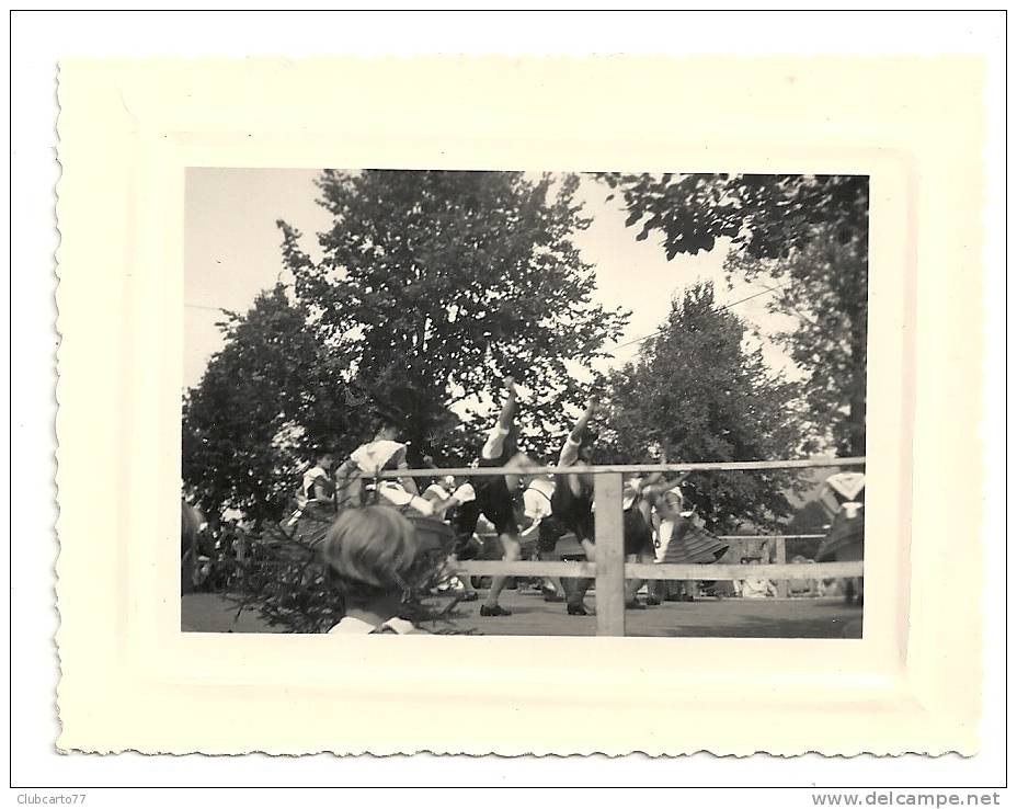 Bad Wiessee (Allemagne) :  Danse Folklorique En 1953 (animée) PHOTO RARE. - Bad Wiessee