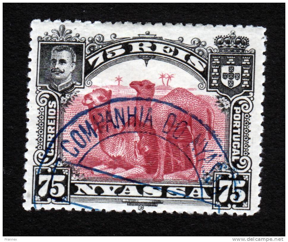 Nyassa, Scott #33, Used, Camels, Issued 1901 - Nyassa