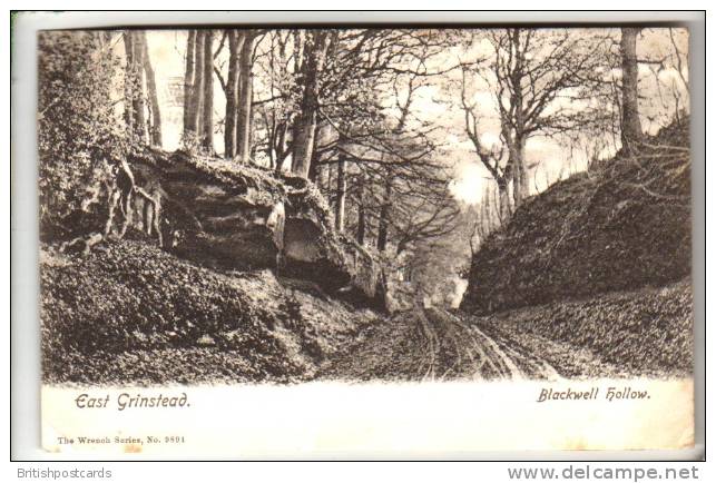 Sussex - East Grinstead - Blackwell Hollow - Postcard 1904 - Other & Unclassified