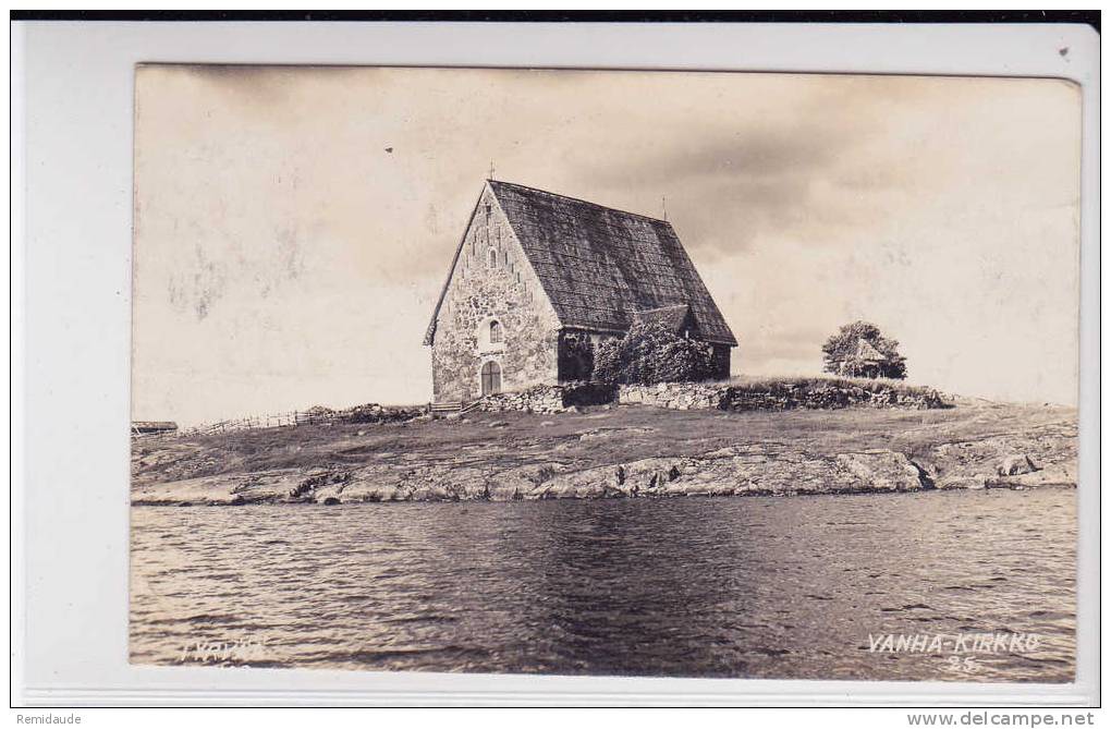 FINLAND - 1937 - CARTE POSTALE De VANHA-KIRKKO Pour L'ALLEMAGNE - Lettres & Documents