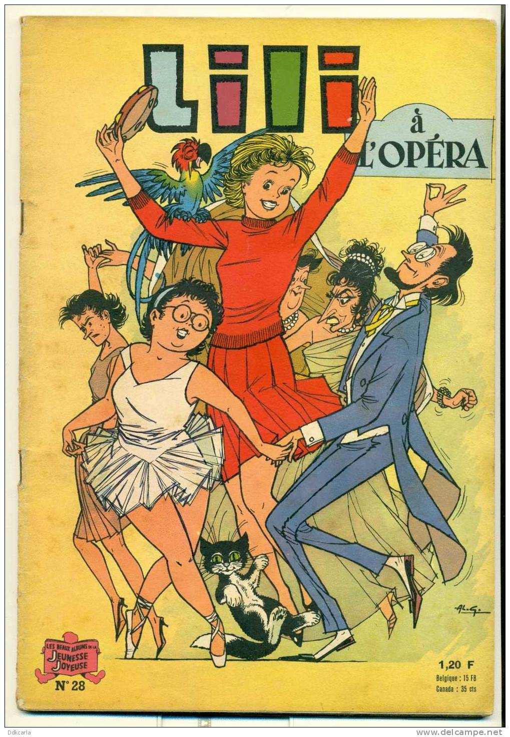 Lili à L'opéra - Originele Uitgave 1964 - Lili L'Espiègle