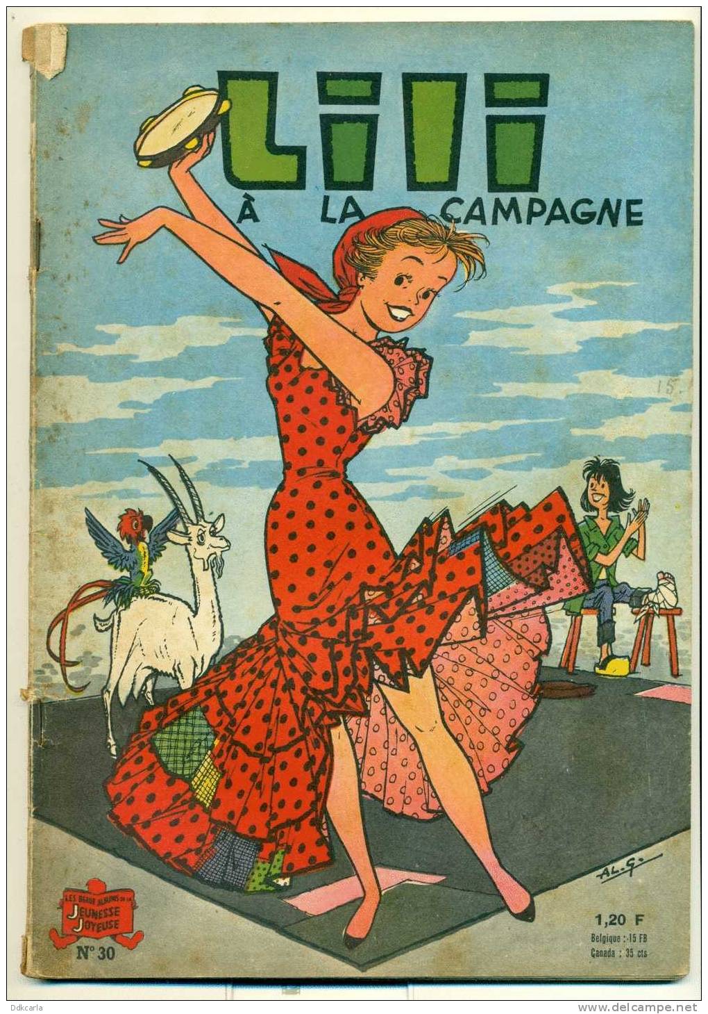Lili à La Campagne - Originele Uitgave 1964 - Lili L'Espiègle