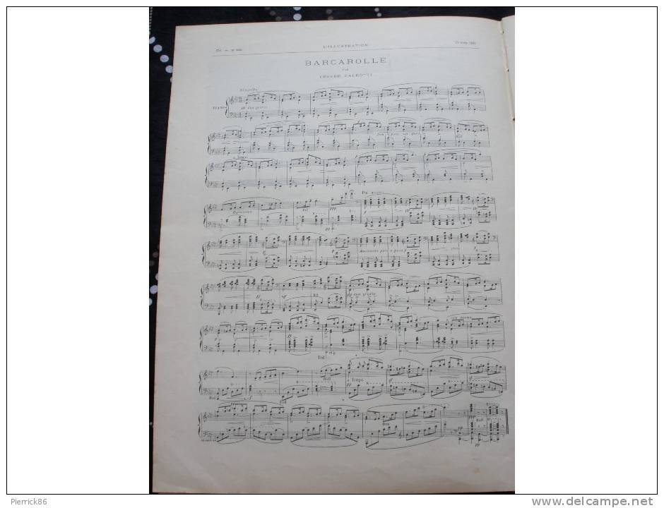 1891 SYNDICATS OUVRIERS COMPAGNONS BOULANGERS MARINE FETE DE JEANNE HACHETTE A BEAUVAIS PARTITION CHASSE AUX BANDEROLLES