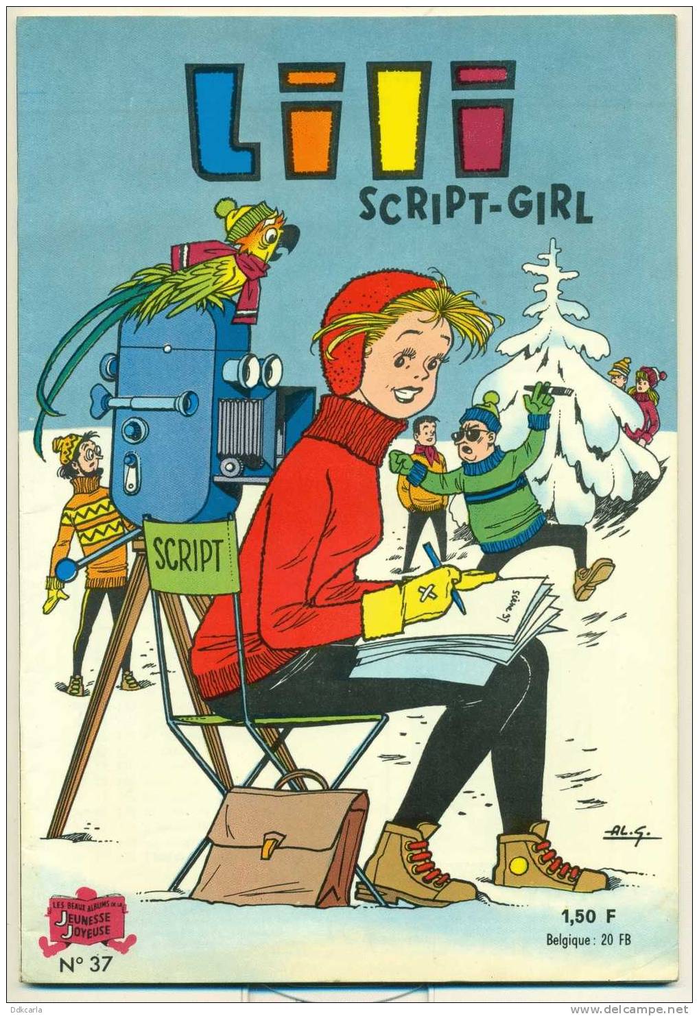 Lili Script-girl - Originele Uitgave 1968 - Lili L'Espiègle
