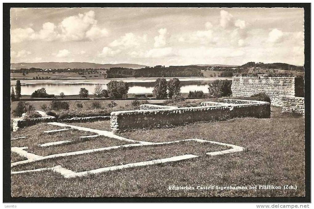 Römisches Castell Irgenhausen Bei Pfäffikon ZH 1961 - Pfäffikon