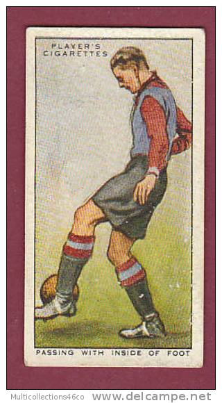 IMAGE PUB CIGARETTE - PLAYER'S - Football N° 23 - Passing With Inside Of Foot - Player's