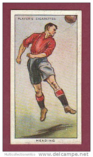 IMAGE PUB CIGARETTE - PLAYER'S - Football N° 9 - Heading - Player's