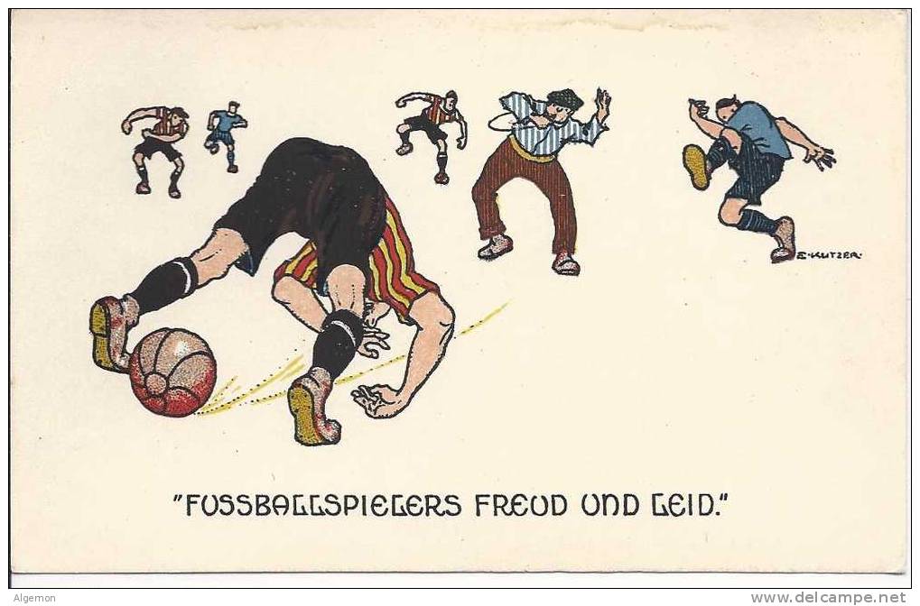 2598 - Fussballspielers Freund Und Leid Football - Calcio