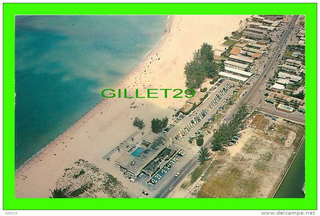 ST PETERSBURG, FL - MUNICIPAL BEACH AND HOTELS AS SEEN FROM THE AIR - COLLINS SALES CO - - St Petersburg