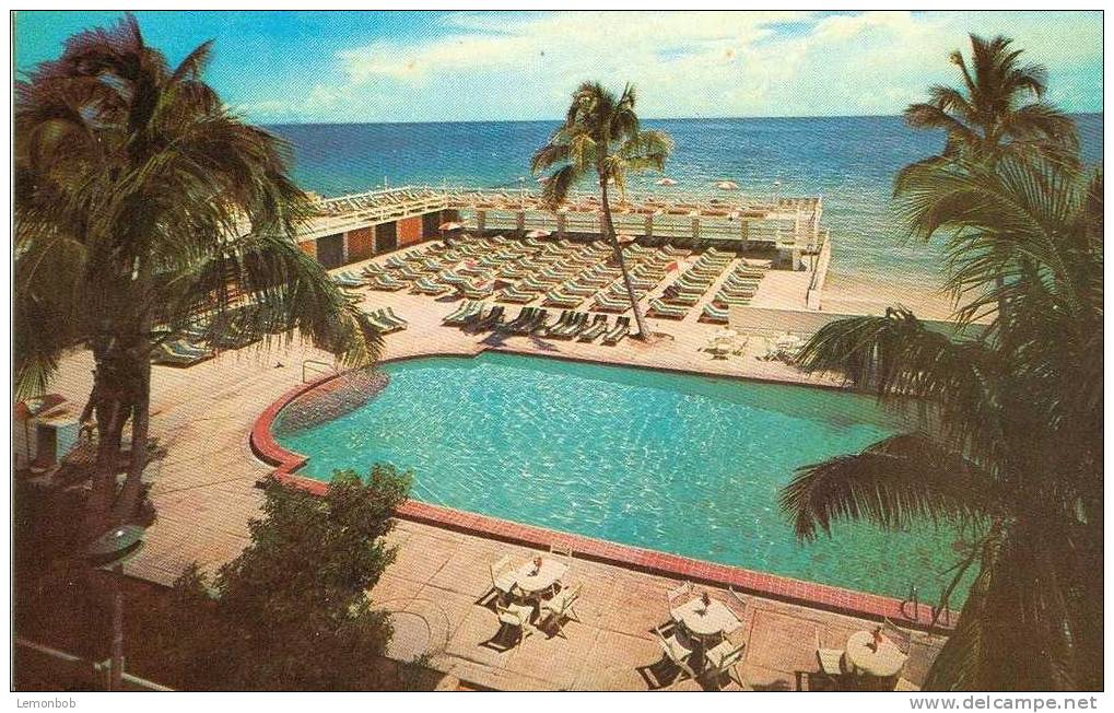 USA – United States – Crown Hotel, Miami Beach, Florida Unused Postcard [P3565] - Miami Beach