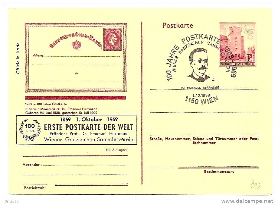 100 Jahre Postkarte -  Not Traveled - Autres & Non Classés