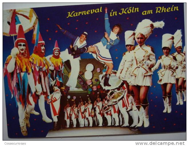 461 KÖLN DEUTSCHLAND GERMANY CARNAVAL KARNEVAL CARNEVALE CARNIVAL  YEARS  1990 OTHERS SIMILAR IN MY STORE - Karneval - Fasching