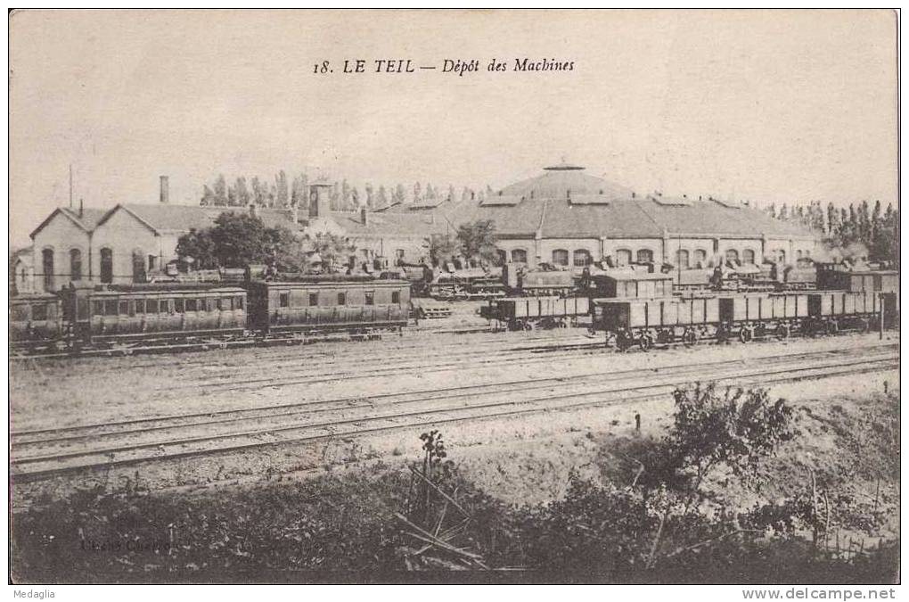 LE TEIL / DEPOT DES MACHINES - Le Teil