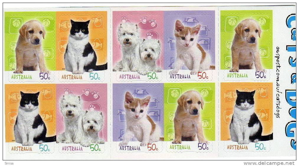 Australia / Booklets / Dogs And Cats - Booklets