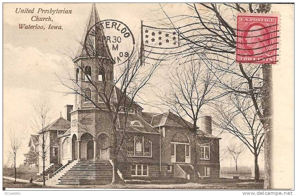 WATERLOO - Iowa -united Presbyterian Church - Waterloo