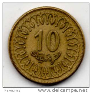 TUNISIA 10 MILLIM 1997 - Tunisie