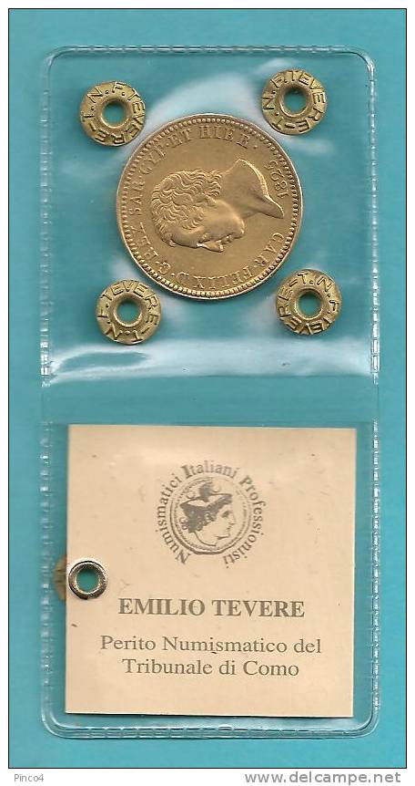 REGNO DI SARDEGNA CARLO FELICE  40 LIRE 1825 TORINO * ORO - GOLD - OR * - Piemont-Sardinien-It. Savoyen