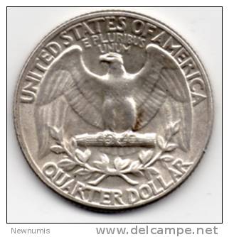 STATI UNITI QUARTO DOLLARO 1956 AG - 1932-1998: Washington