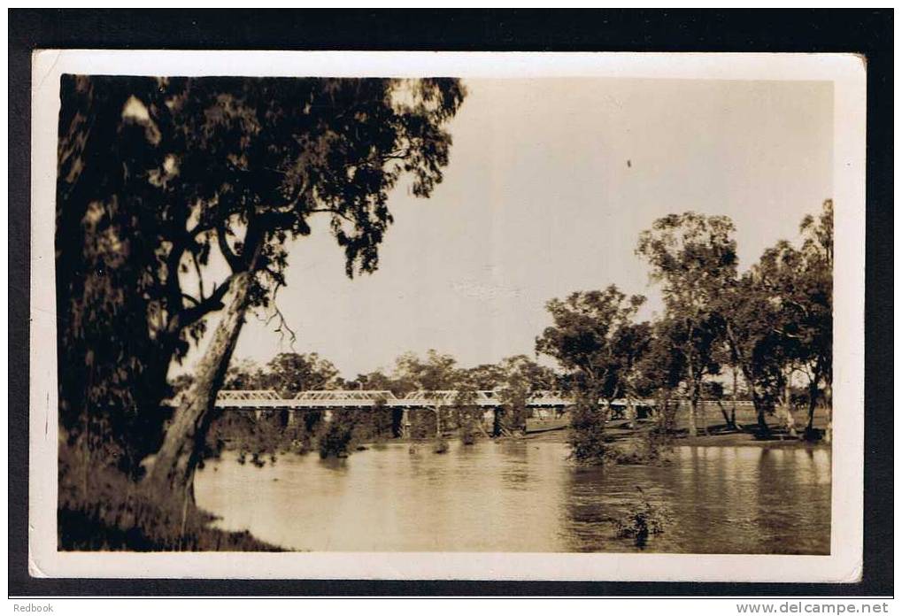 RB 724 - Early  Real Photo Postcard - Bridge Over River - Australia ? USA ?  Canada ? - To Identify