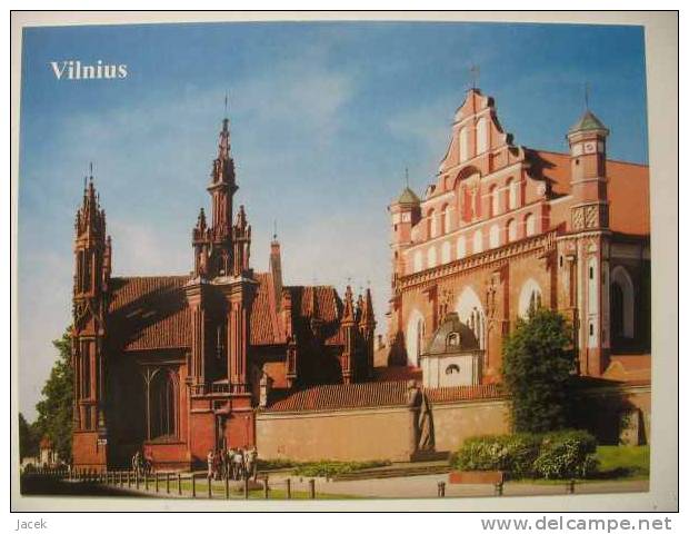 Wilno /Vilnius/ Churches Of St Anne  And Of The Bernardines/ /Lithuania - Lituanie