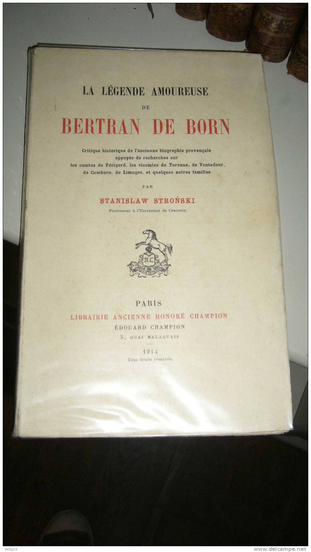 La Légende Amoureuse De Bertran De Born - Limousin