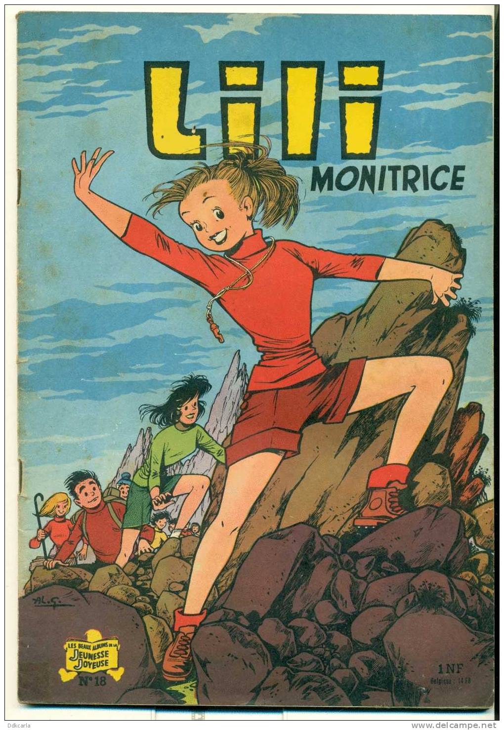 Lili Monitrice  - Originele Uitgave 1962 - Lili L'Espiègle