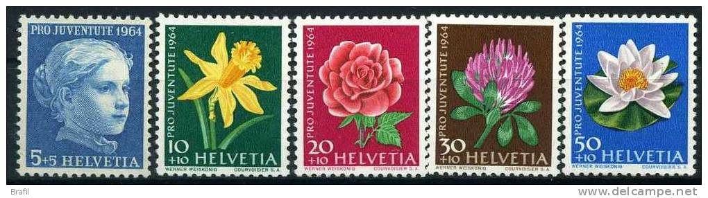 1964 Svizzera, Pro Juventute , Serie Completa Nuova (**) - Ungebraucht