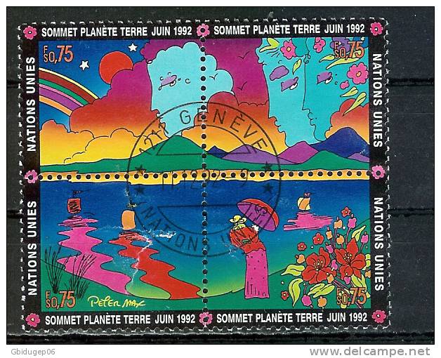 YT N°  227 à 230 - Oblitéré - Sommet Planète Terre - Used Stamps