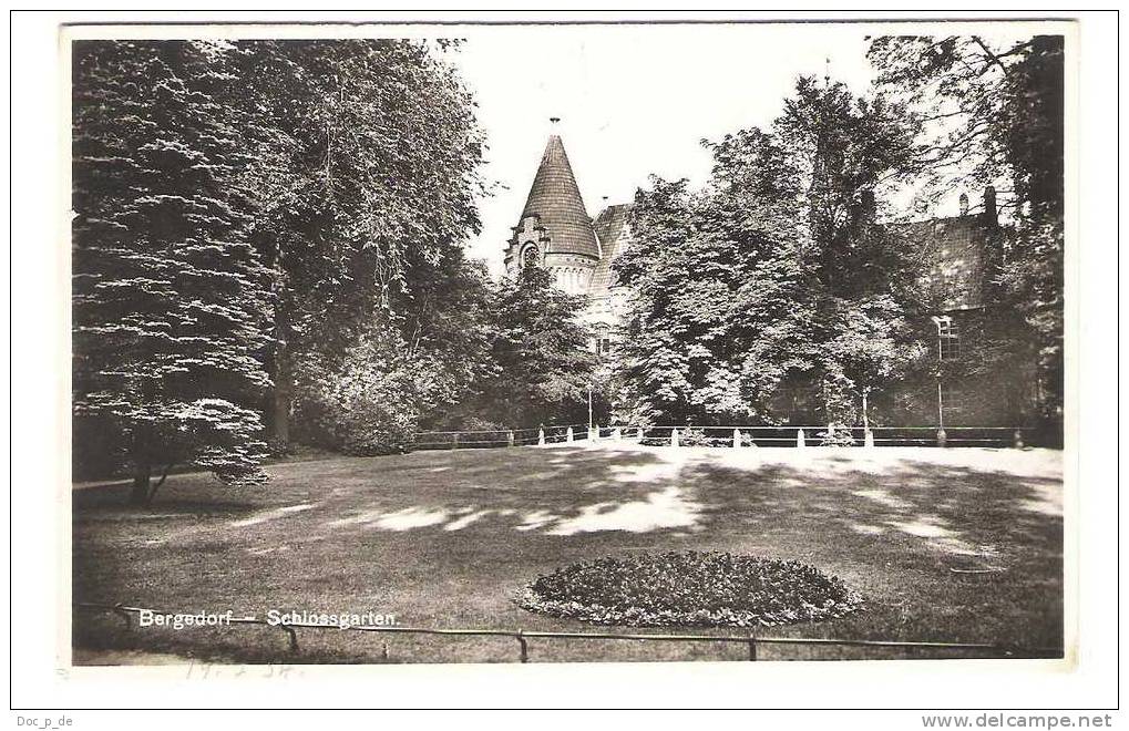 Deutschland - Hamburg Bergedorf - Schloßgarten - 1934 - Bergedorf