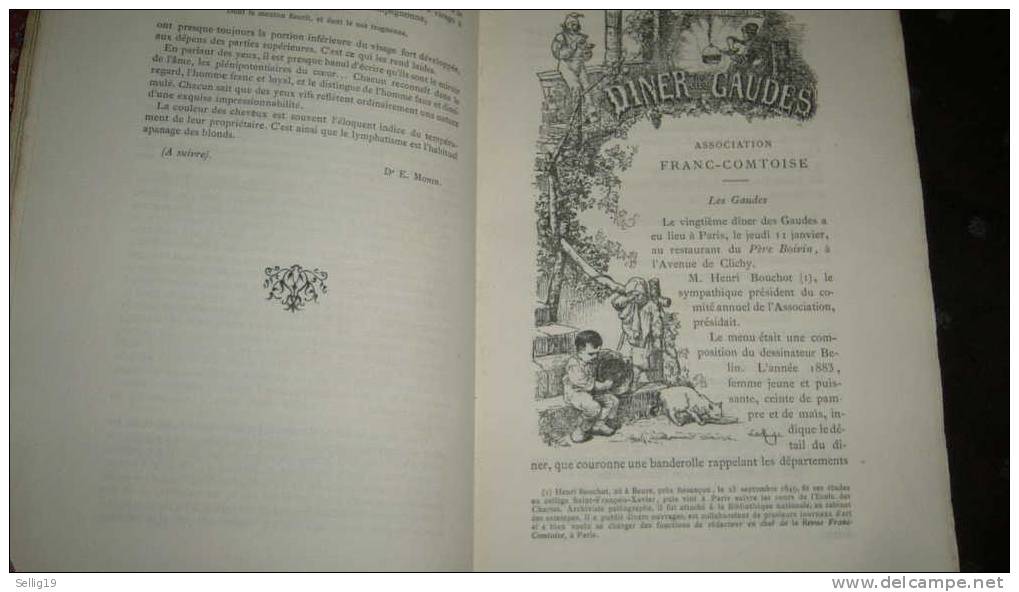 Revue Franc-Comtoise Pour 1883 - Franche-Comté