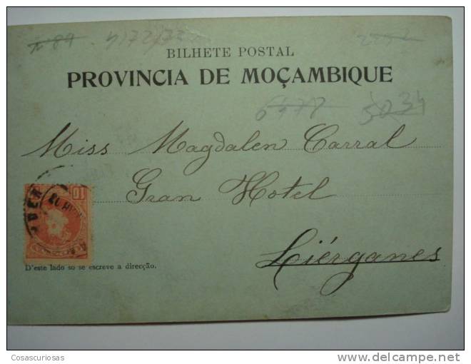 658 MOÇAMBIQUE MOZAMBIQUE POSTCARD YEARS 1903 OTHERS SIMILAR IN MY STORE - Mosambik