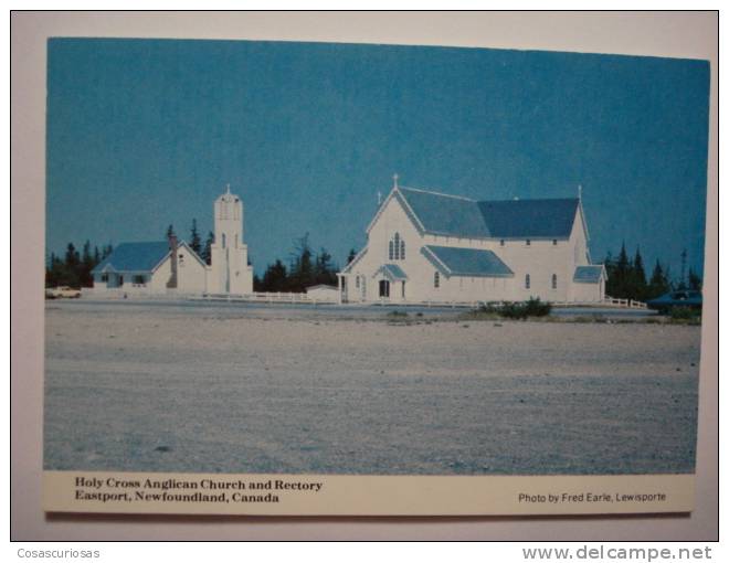 355  CANADA   HOLY CROSS ANGLICAN CHURCH EASTPORT  YEARS 1960/70 - OTHERS SIMILAR IN MY STORE - Altri & Non Classificati