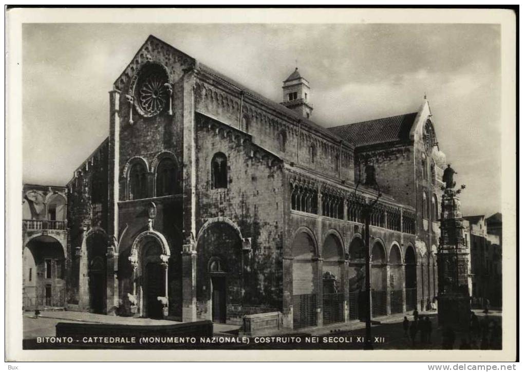 BITONTO CATTEDRALE BARI   PUGLIA  VIAGGIATA COME DAFOTO - Bitonto