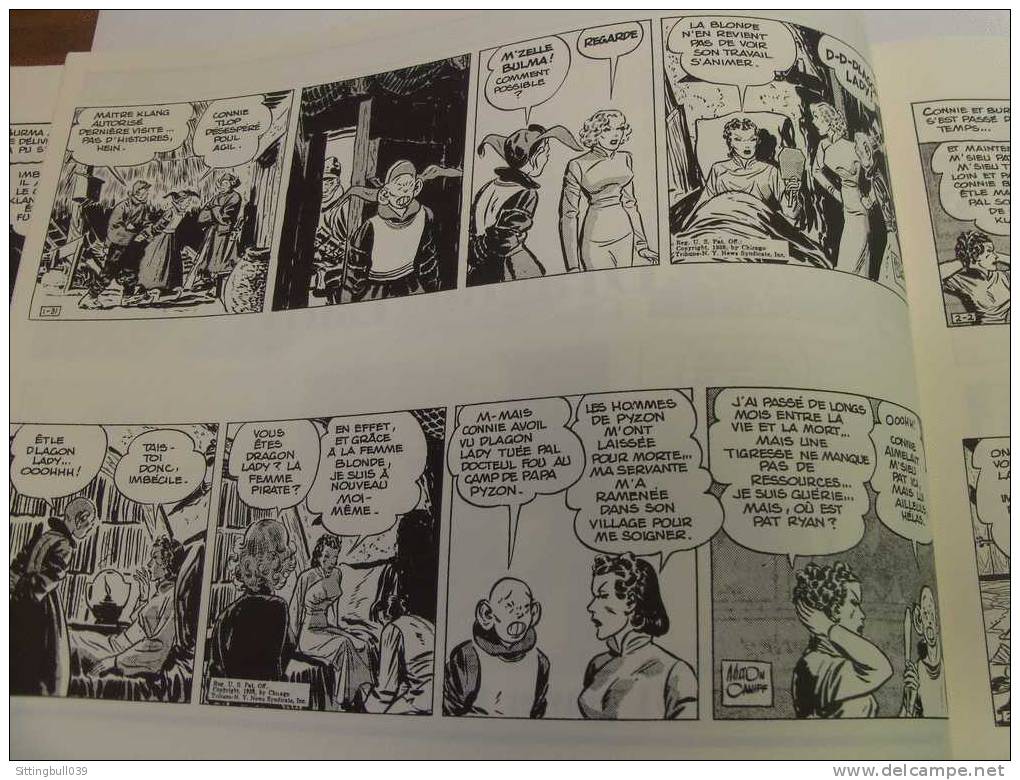 TERRY ET LES PIRATES. Milton CANIFF. Vol 4. 1937-38. Capitaine Judas. Général Klang. Dradon Lady. Ed Futuropolis 1987