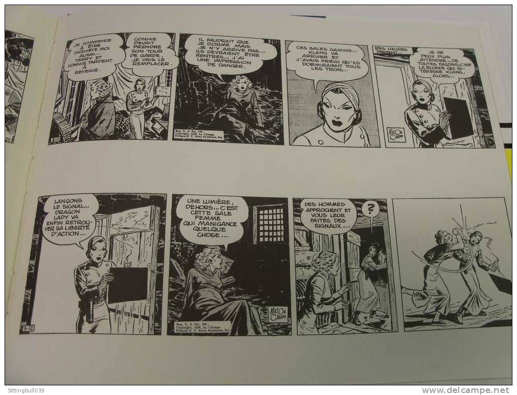 TERRY ET LES PIRATES. Milton CANIFF. Vol 4. 1937-38. Capitaine Judas. Général Klang. Dradon Lady. Ed Futuropolis 1987