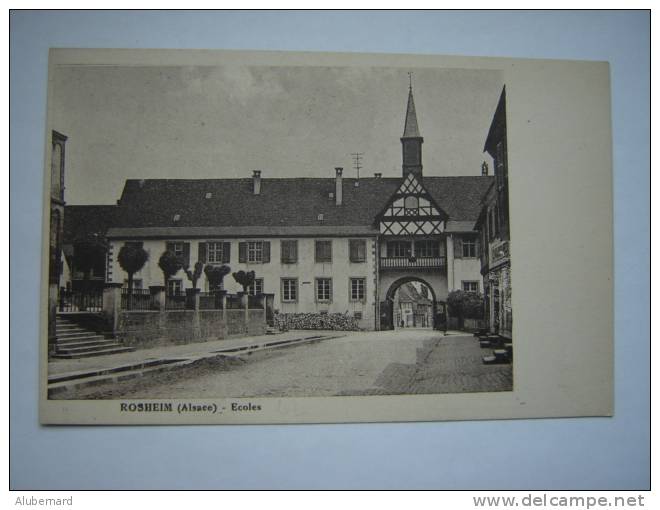 Rosheim , Ecoles - Brumath