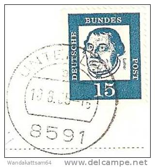 AK 8591 Hüttstadl - St. Veit Im Fichtelgebirge Und Neugrün 10. 8. 65. --16 8591 UNTERLIND Aa N. X657 Zeulenroda I. Thür - Bayreuth