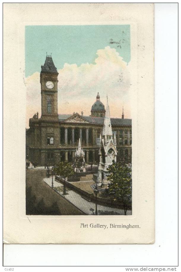 Art Gallery, Birmingham 1909 - Birmingham