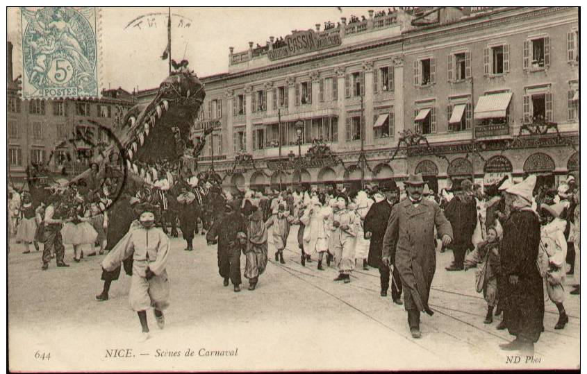 NICE VERS DEBUT 1900  CARNAVAL - Carnival