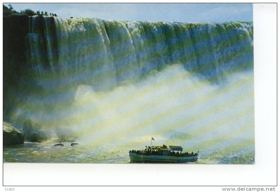 Aerial View, Niagara Falls Canada 1976 - Chutes Du Niagara