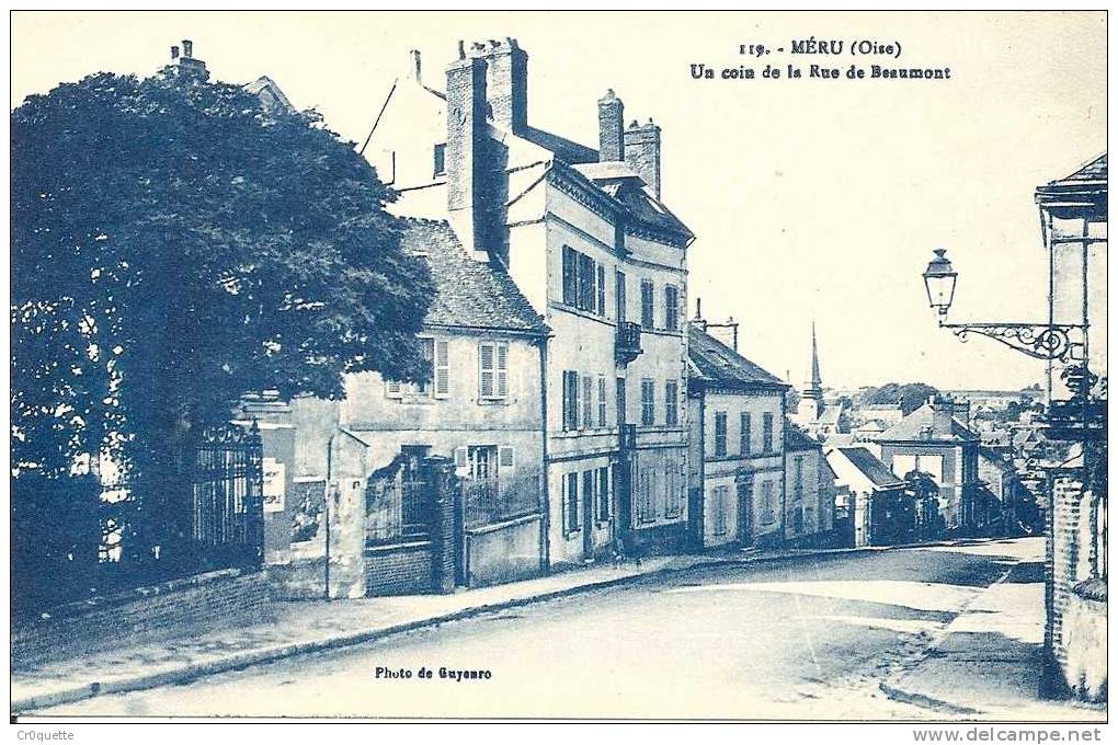 MERU 60110 - RUE DE BEAUMONT Vers 1940 - Meru