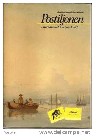 Classic Scandinavia Etc. Postiljonen Auction Catalogue With Prices Realised - Auktionskataloge