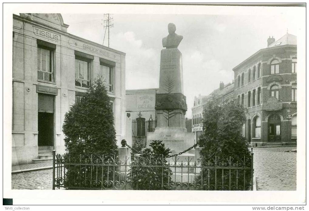 CAUDRY - Monument Eugène Fiévet - Caudry