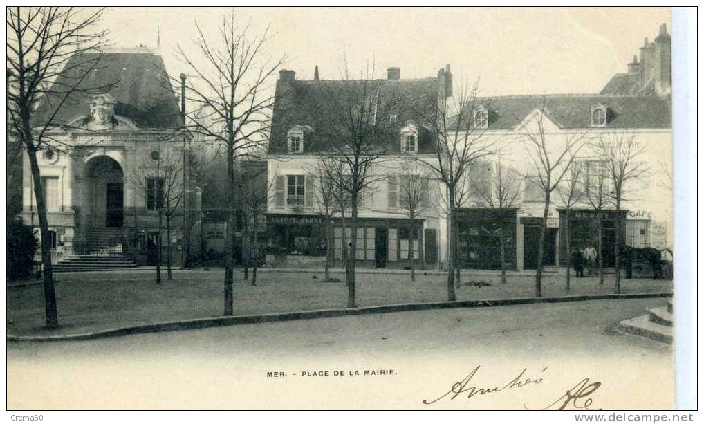 41 - MER - Place De La Mairie - Précurseur - Mer
