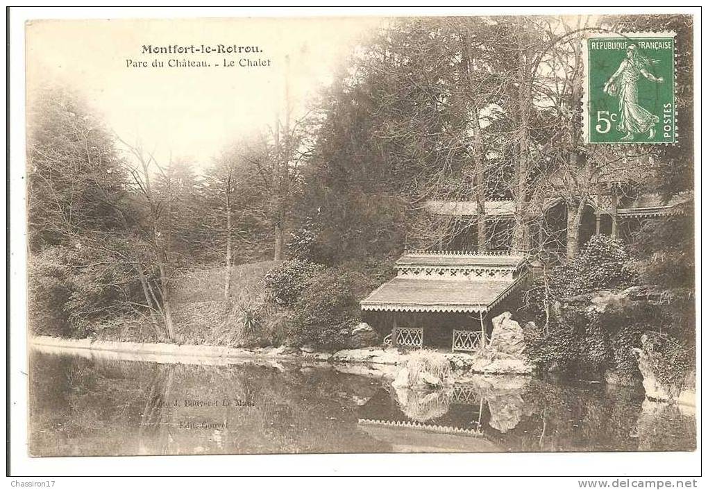 72  -  MONTFORT-le-ROTROU  -  Parc Du Château - Le Chalet - Montfort Le Gesnois