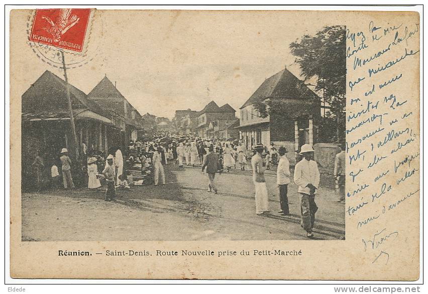 St Denis  Route Nouvelle Prise Du Petit Marché - Saint Denis