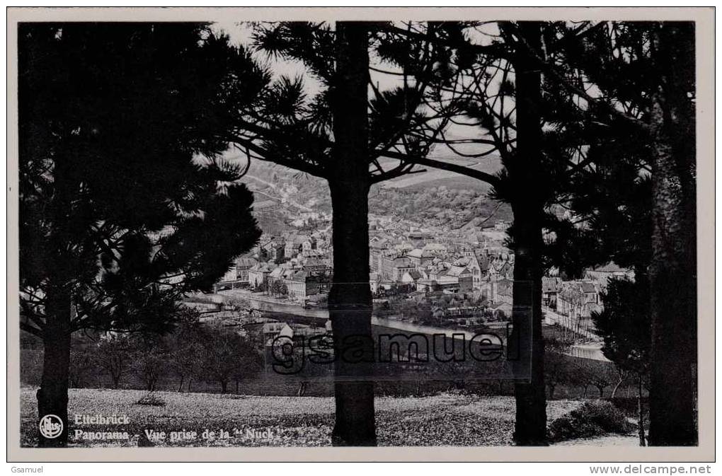 Luxembourg-Luxemburg : Ettelbrück, Panorama. (voir Scan Recto-verso). - Ettelbrück