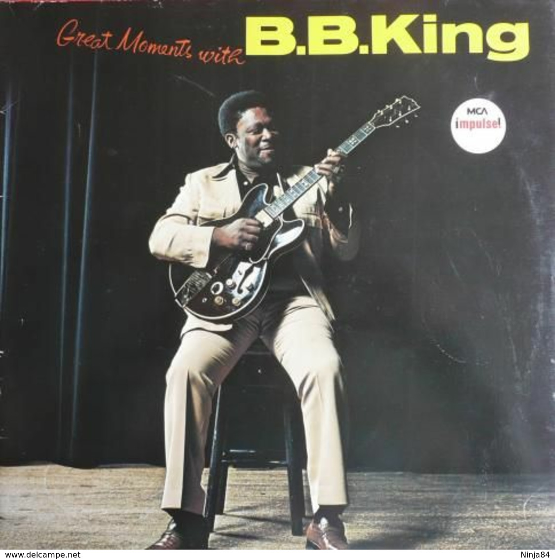 2 LP 33 RPM (12")  B.B King  "  Great Moments With  "  Europe - Blues