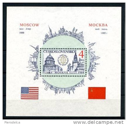CECOSLOVACCHIA  -  1988 ** - Unused Stamps
